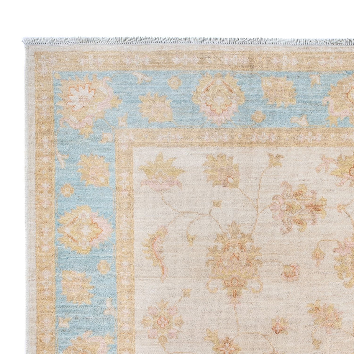 Ziegler Teppich 170x238cm - Orientteppich - creme