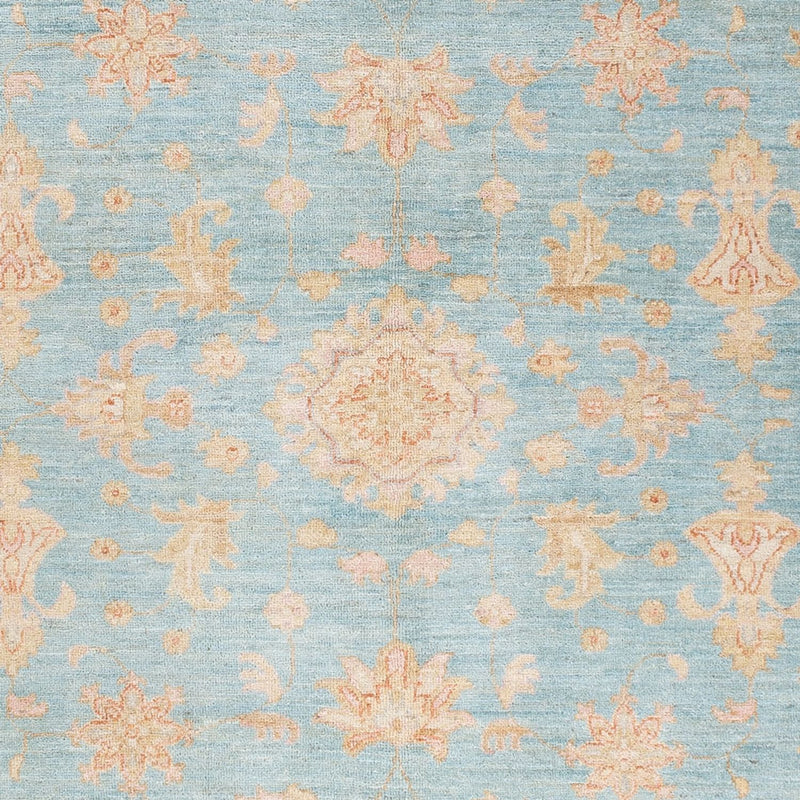Ziegler Teppich - 177 x 235 cm - hellblau