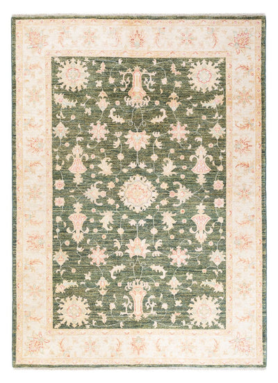 Ziegler Teppich 170x240cm - Orientteppich - grün