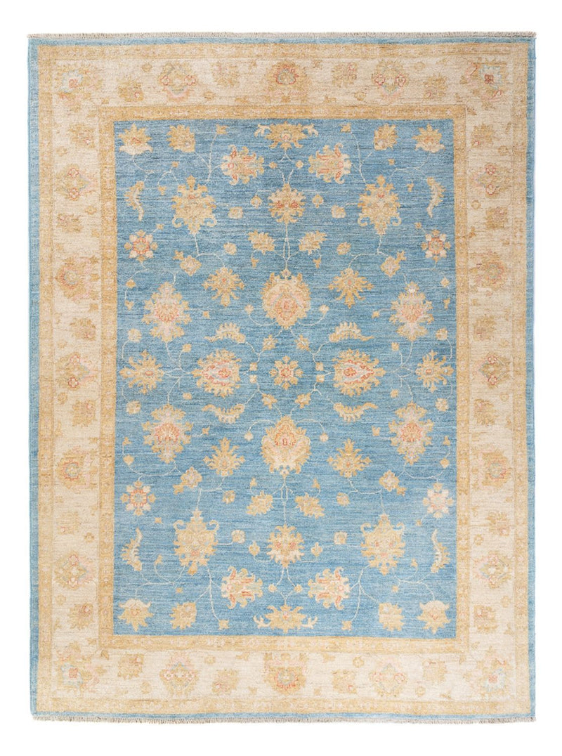 Ziegler Teppich 172x240cm - Orientteppich - blau