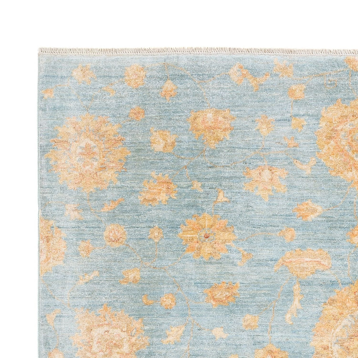 Ariana Teppich 172x230cm - Orientteppich - hellblau