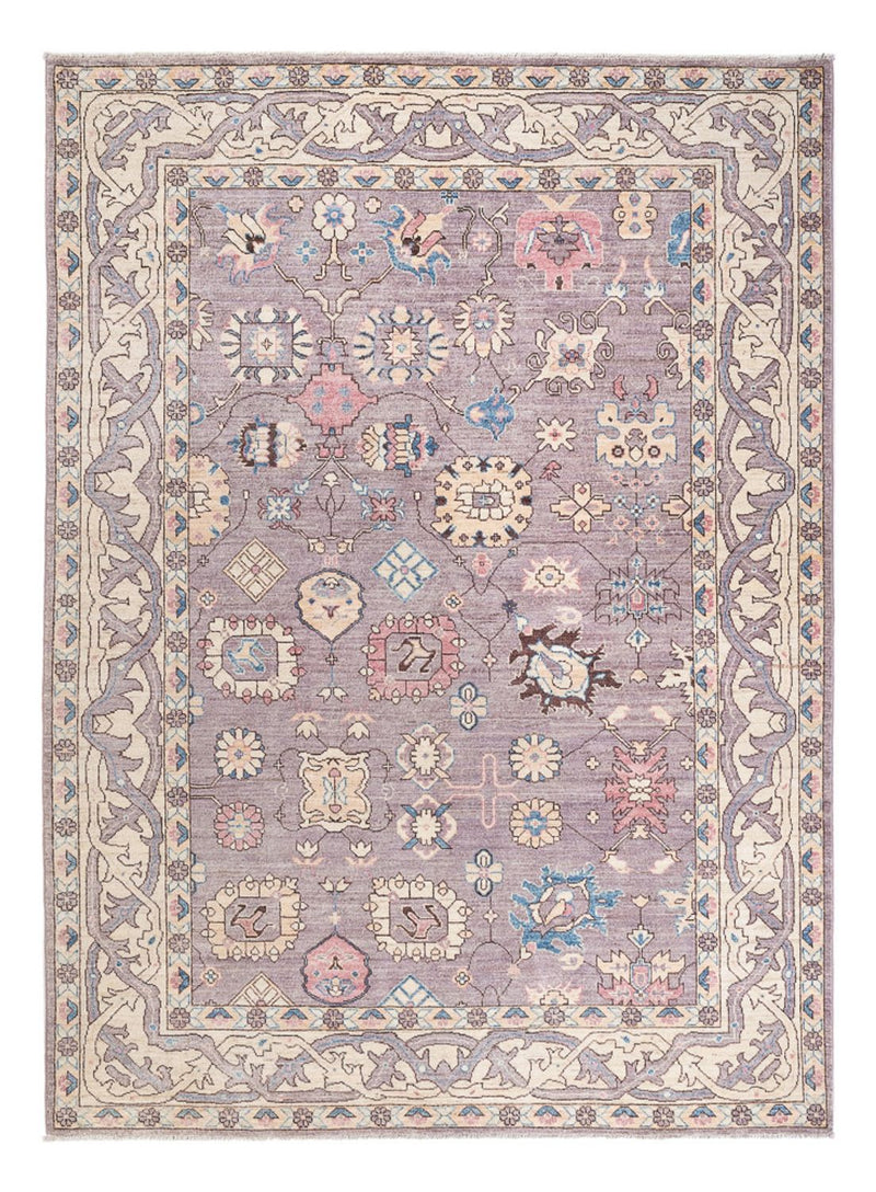 Usak Teppich 172x241cm - Orientteppich - flieder