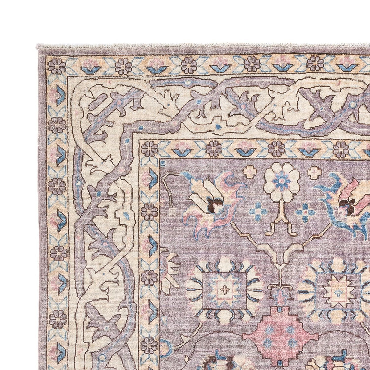 Usak Teppich 172x241cm - Orientteppich - flieder