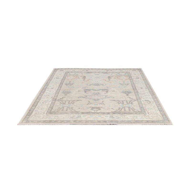 Usak Teppich 176x236cm - Orientteppich - hellgrau