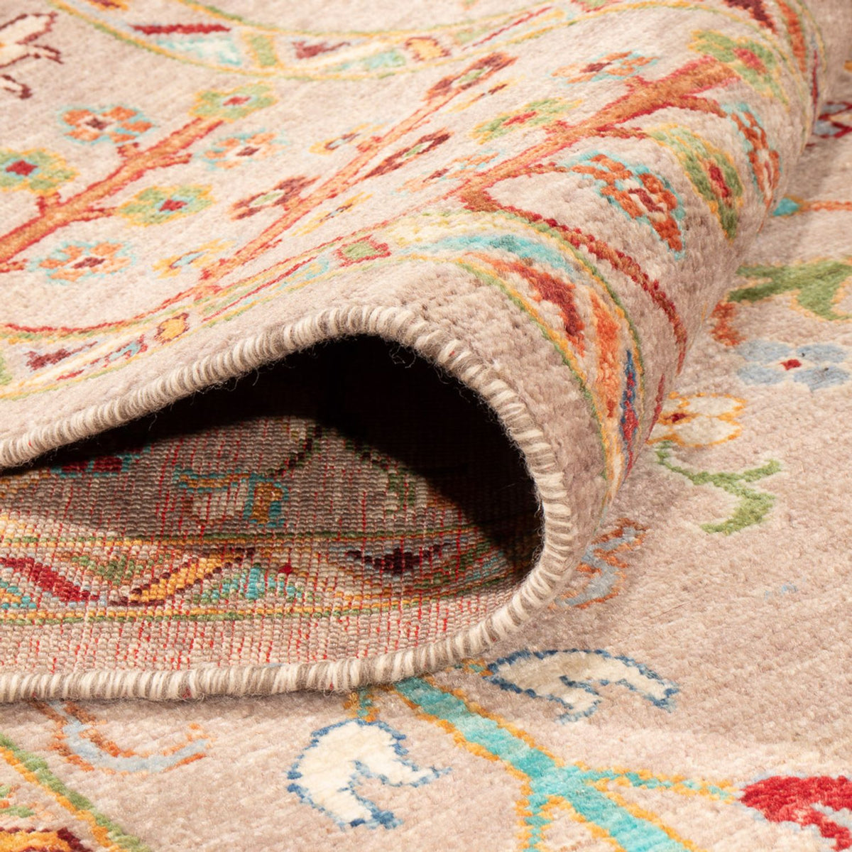 Ziegler Teppich - Ariana - 245 x 291 cm - dunkelbeige