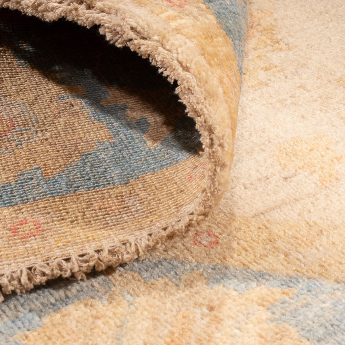 Ziegler Teppich rund  - 194 x 199 cm - beige
