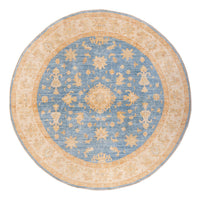 Ziegler Teppich 200x200cm - Orientteppich - blau – product image