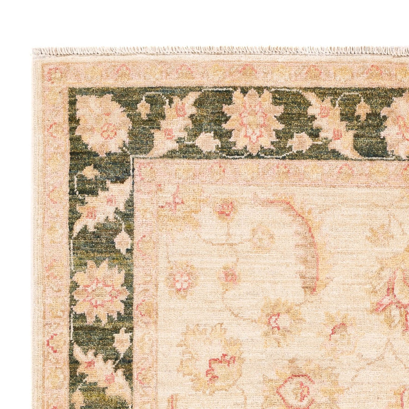 Ziegler Teppich 125x182cm - Orientteppich - naturweiß