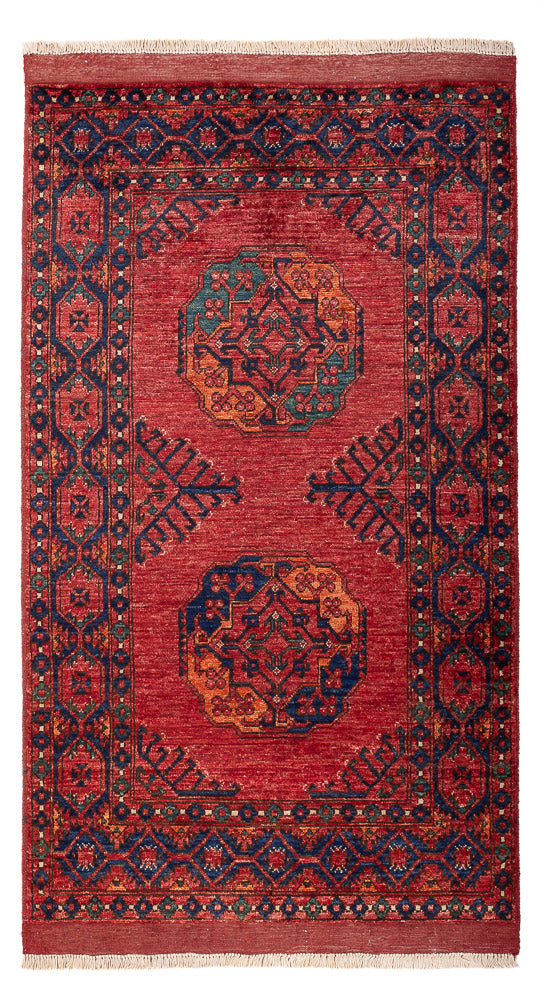 Afghan Teppich 101x173cm - Orientteppich - rot