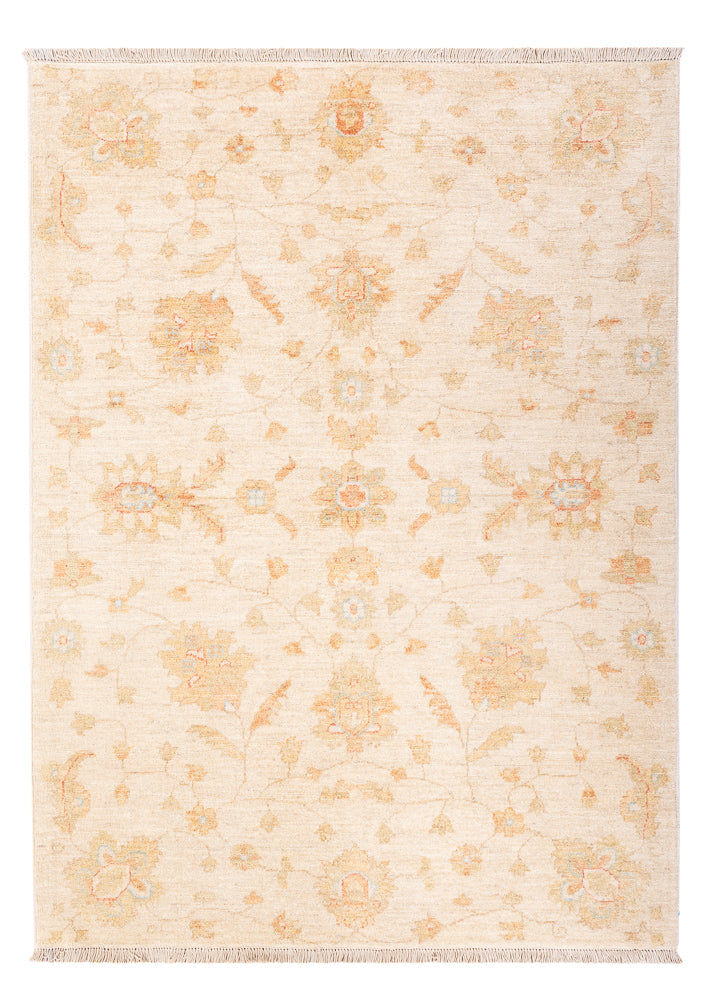 Ziegler Teppich 127x180cm - Orientteppich - naturweiß