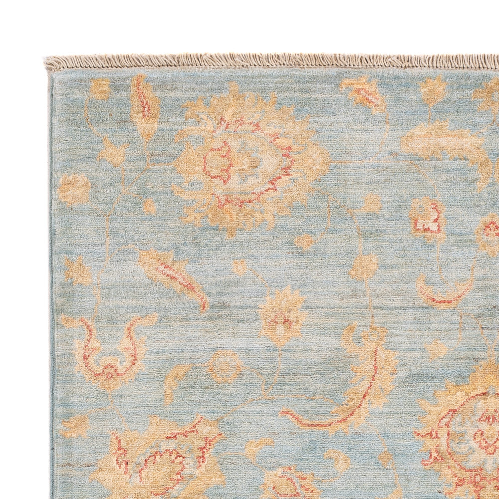 Ziegler Teppich - 121 x 179 cm - seeblau