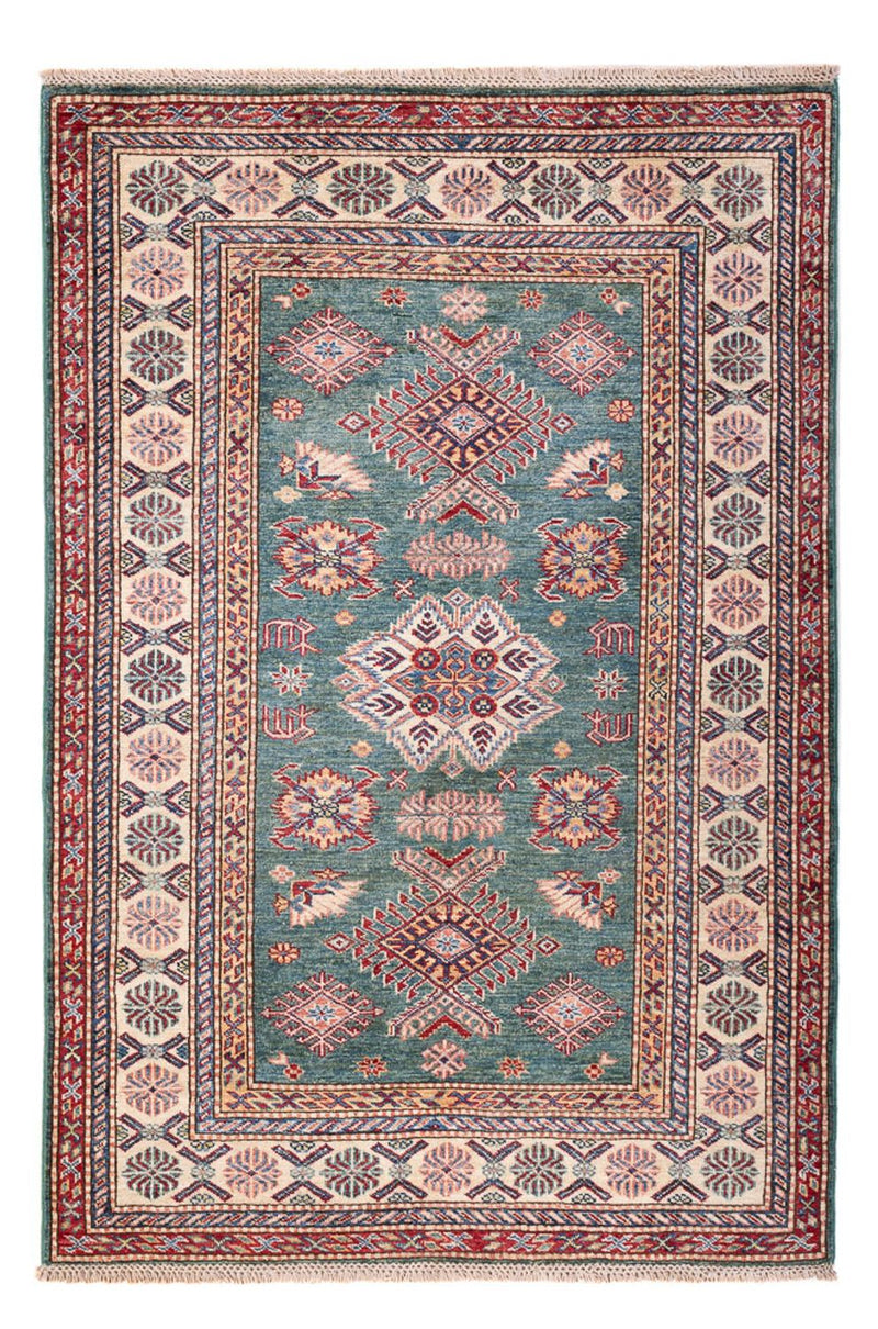 Ziegler Teppich - Kazak - Royal - 118 x 174 cm - seeblau