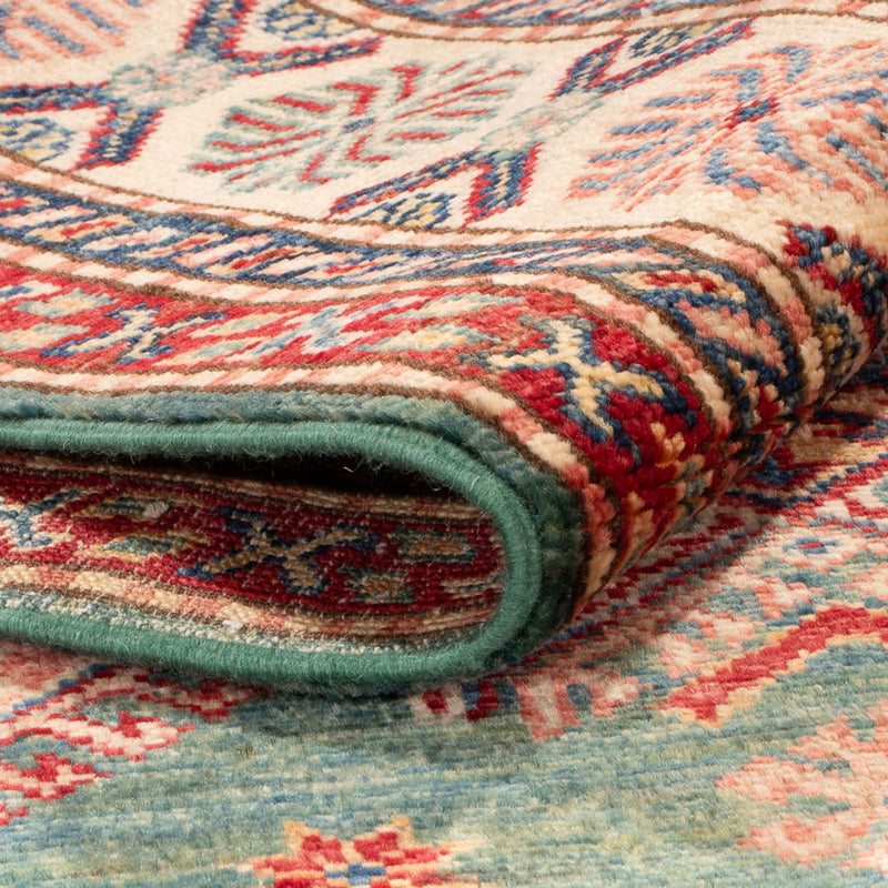 Ziegler Teppich - Kazak - Royal - 118 x 174 cm - seeblau