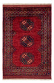 Afghan Teppich 124x179cm - Orientteppich - rot