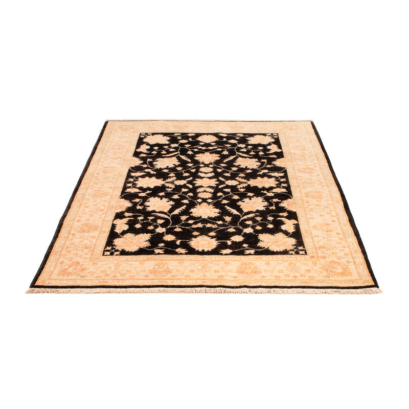 Ziegler Teppich 118x175cm - Orientteppich - schwarz