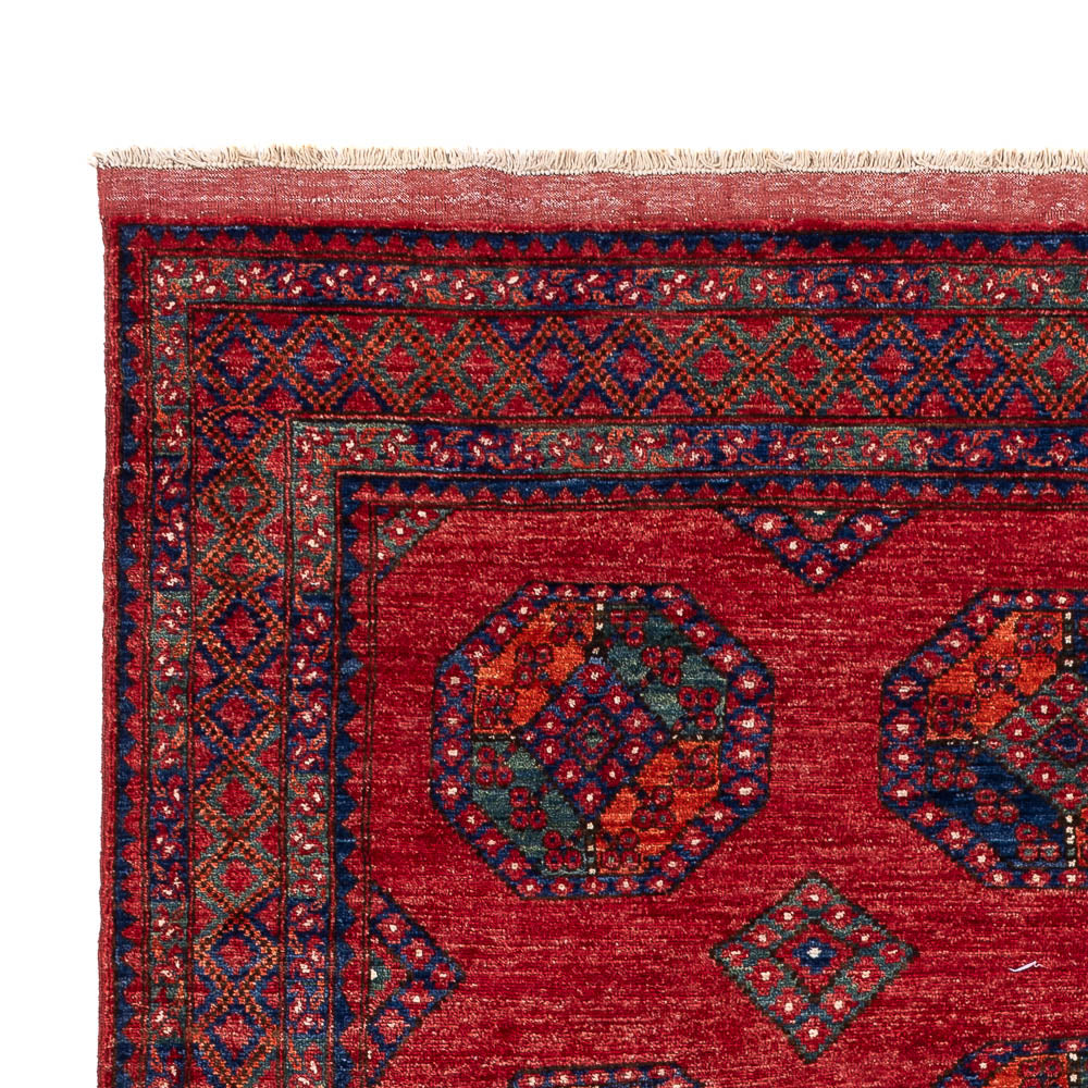 Afghan Teppich - Kunduz - 207 x 297 cm - rot