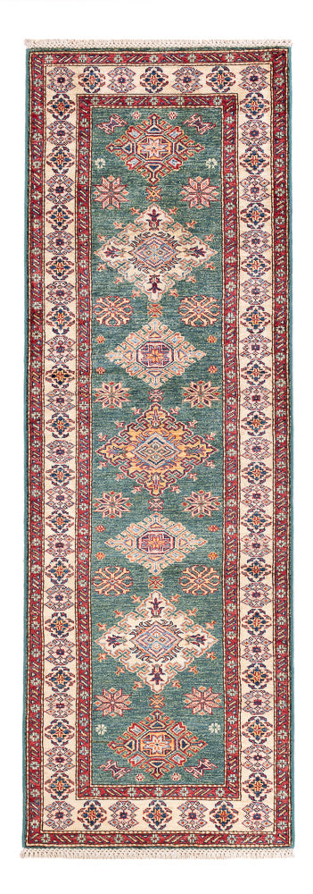 Kazak Teppich 78x242cm - Orientteppich - grün