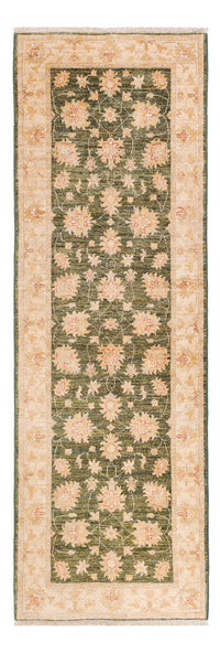 Ziegler Teppich 82x246cm - Orientteppich - olivgrün – product image