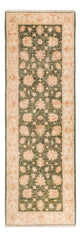 Ziegler Teppich 82x246cm - Orientteppich - olivgrün