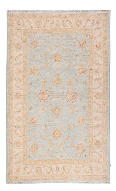 Ziegler Teppich 98x160cm - Orientteppich - aqua