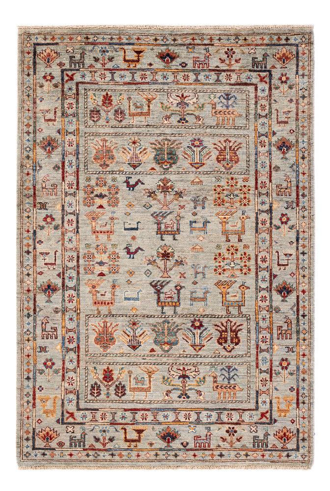 Ariana Teppich 104x152cm - Orientteppich - taupe