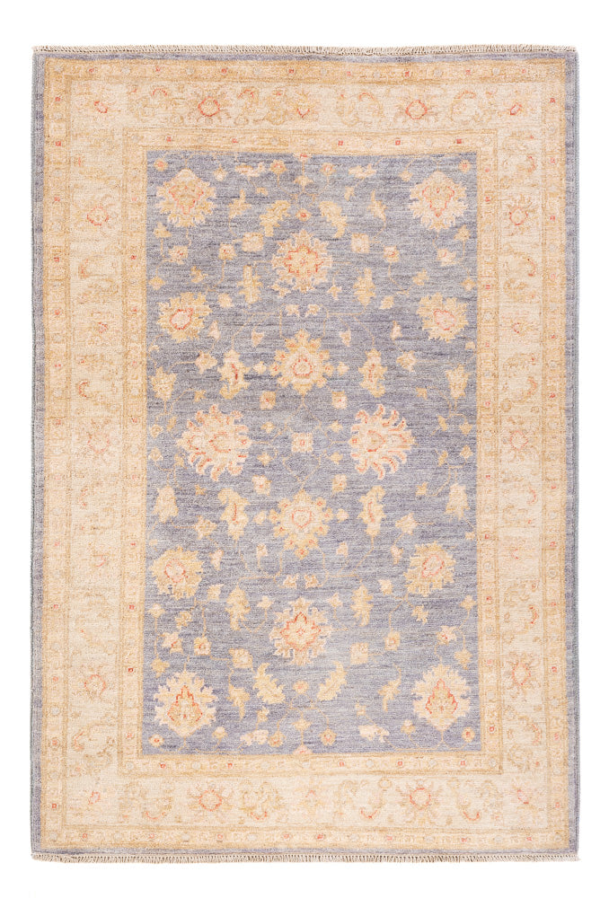 Ziegler Teppich 101x152cm - Orientteppich - petrolblau