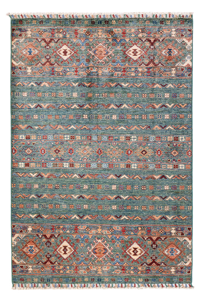 Ziegler Teppich - Shal - 102 x 150 cm - dunkelgrün
