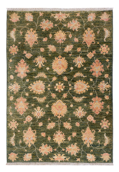 Ziegler Teppich 102x148cm - Orientteppich - dunkelgrün