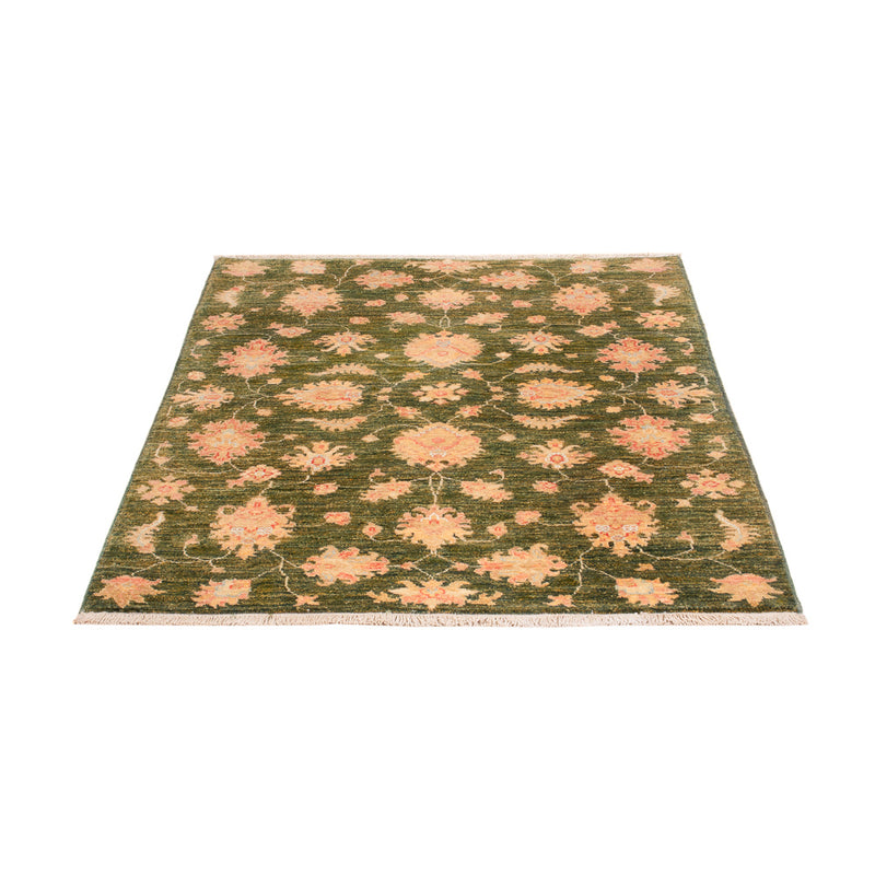 Ziegler Teppich 102x148cm - Orientteppich - dunkelgrün