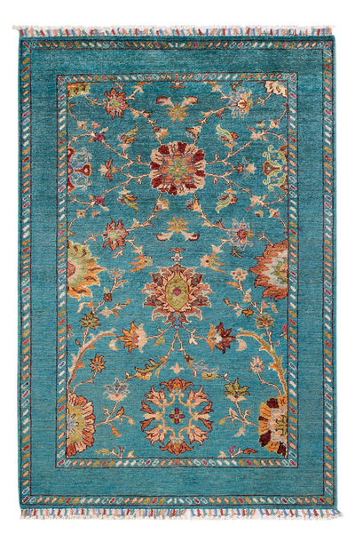 Ariana Teppich 102x153cm - Orientteppich - dunkelgrün