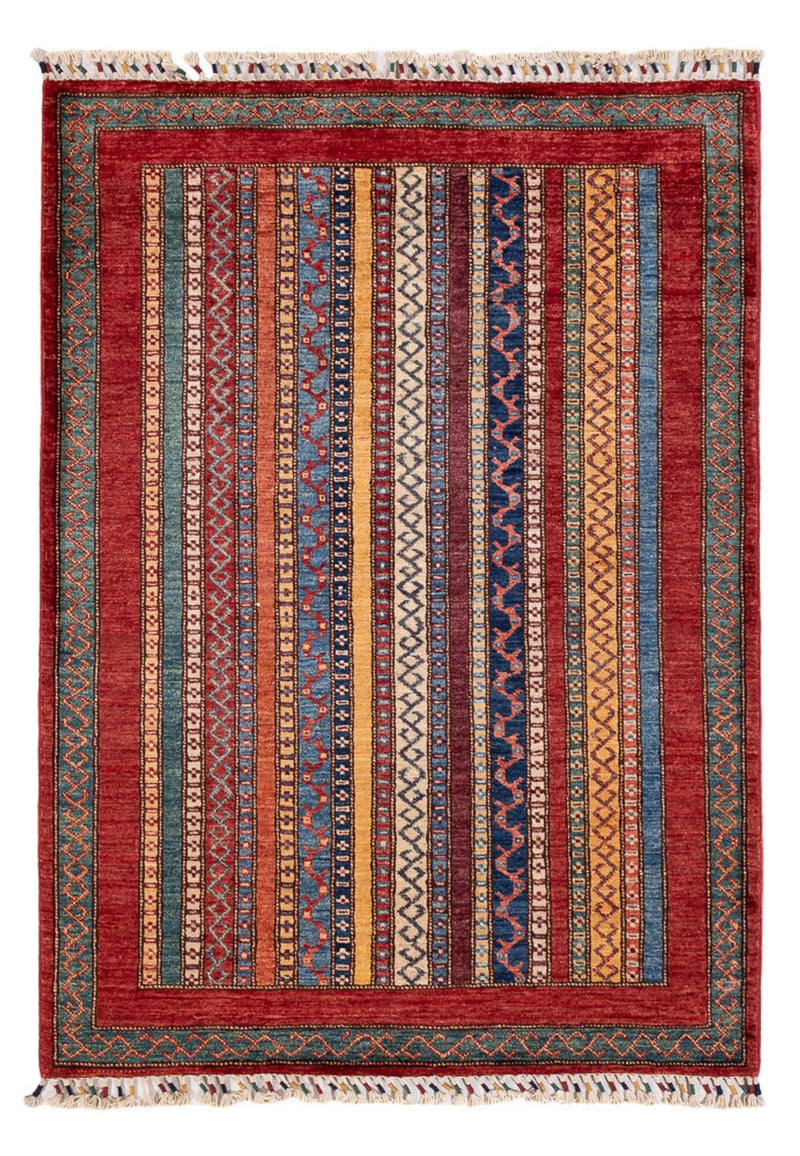 Shal Teppich 101x145cm - Orientteppich - mehrfarbig