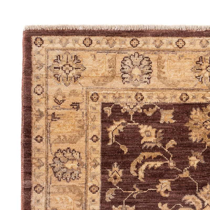 Ziegler Teppich 99x136cm - Orientteppich - braun