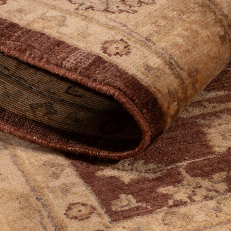 Ziegler Teppich 99x136cm - Orientteppich - braun
