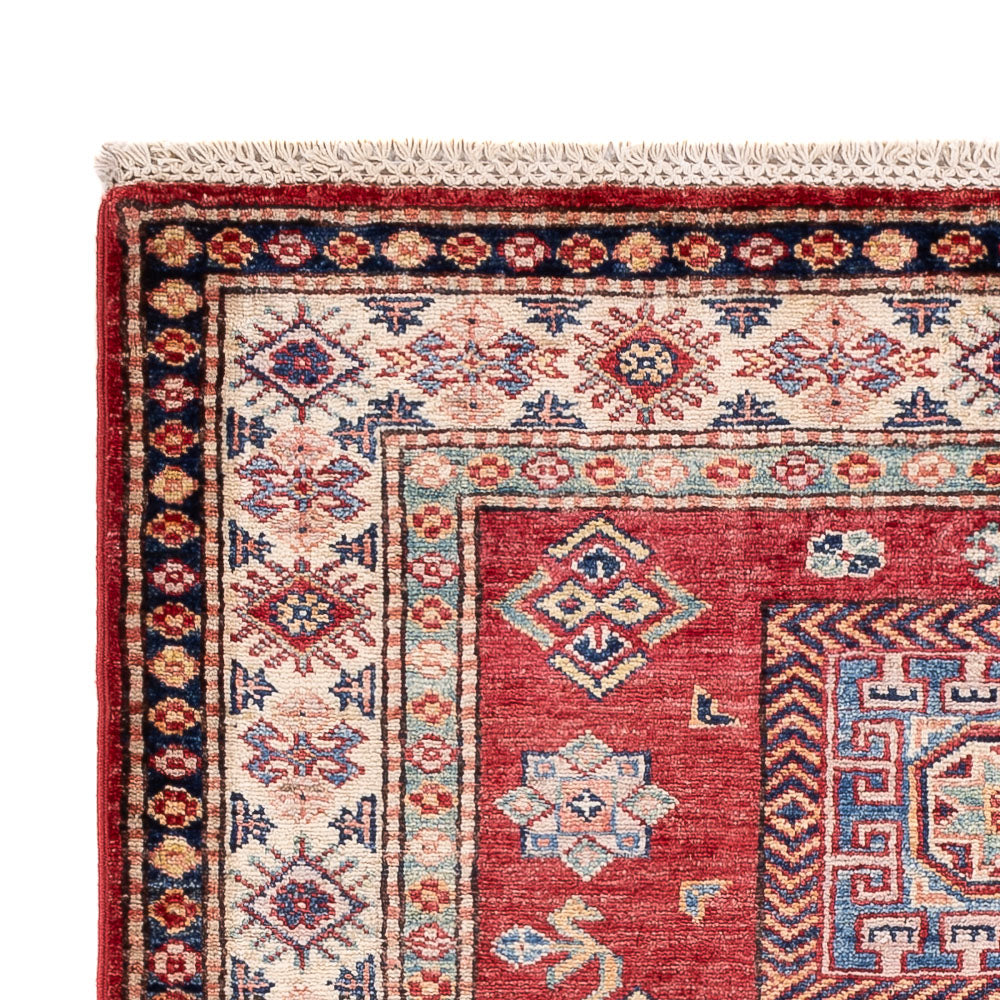 Kazak Teppich 103x147cm - Orientteppich - rot