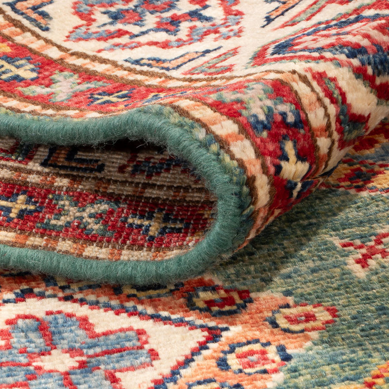 Ziegler Teppich - Kazak - 100 x 149 cm - grün