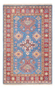 Kazak Teppich 100x158cm - Orientteppich - blau