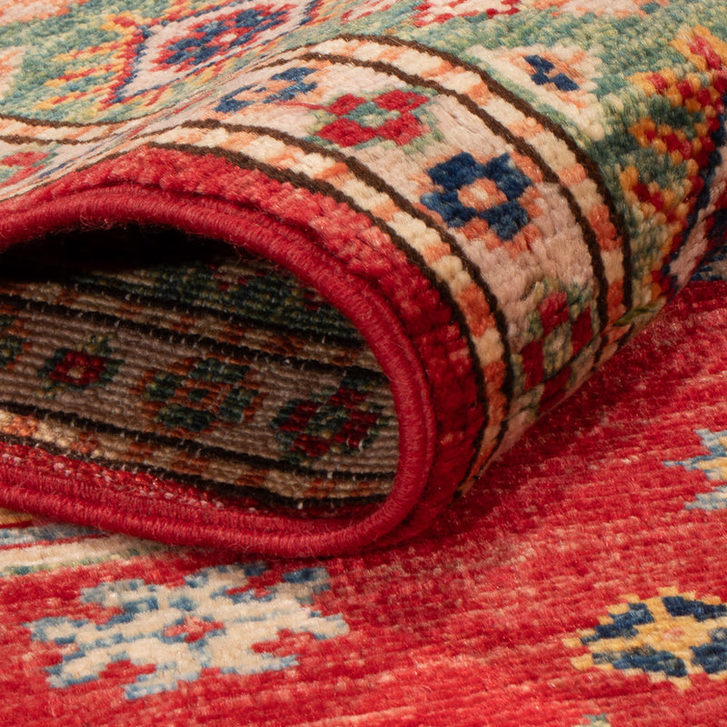 Kazak Teppich 102x146cm - Orientteppich - rot