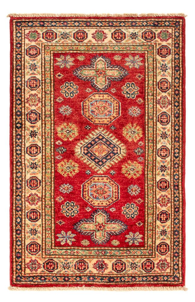 Kazak Teppich 60x92cm - Orientteppich - rot