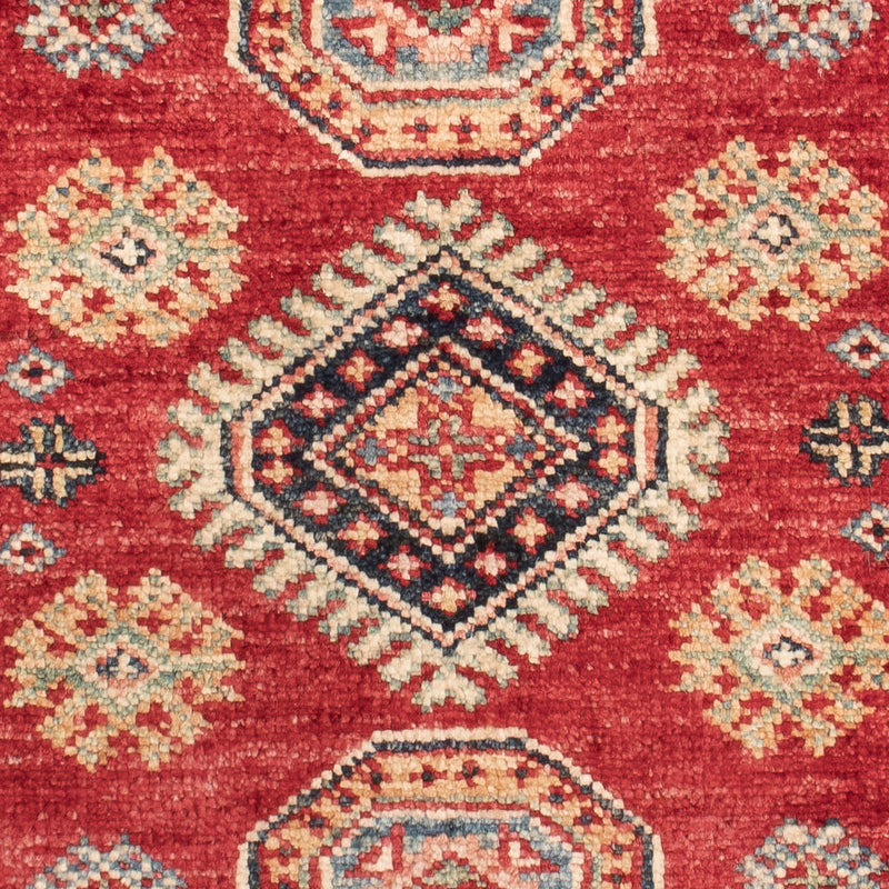 Kazak Teppich 59x91cm - Orientteppich - rot