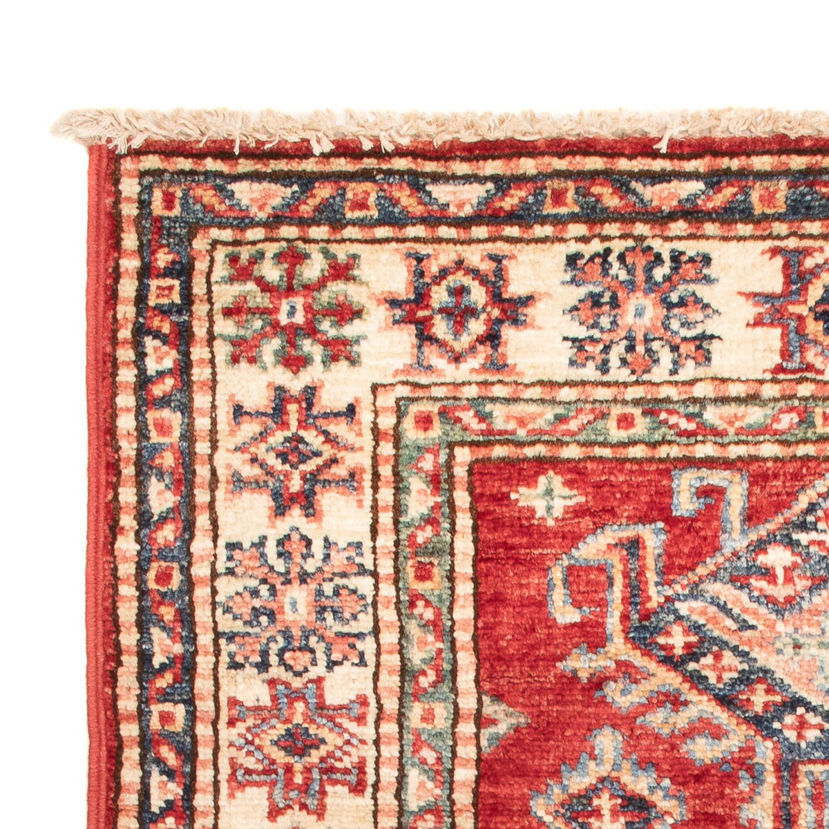 Kazak Teppich 59x89cm - Orientteppich - rot