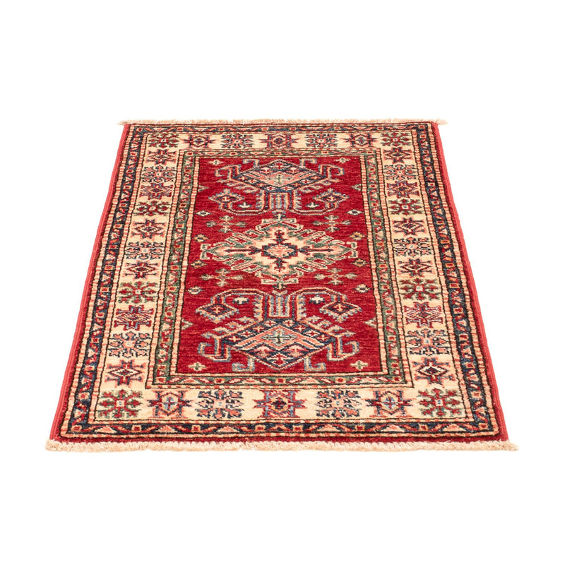 Kazak Teppich 59x89cm - Orientteppich - rot