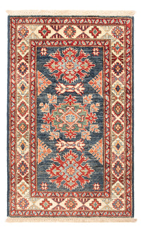 Kazak Teppich 58x91cm - Orientteppich - petrolblau – product image