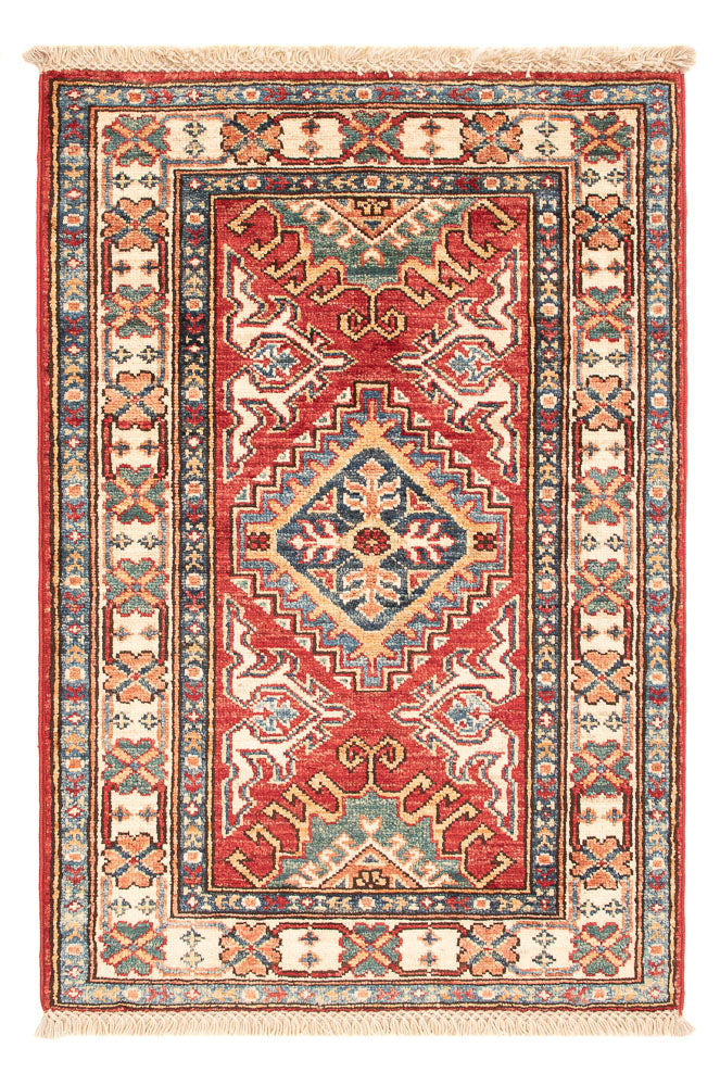 Kazak Teppich 58x87cm - Orientteppich - rot