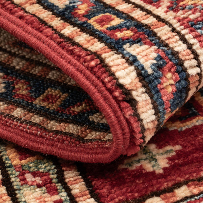 Kazak Teppich 59x90cm - Orientteppich - rot