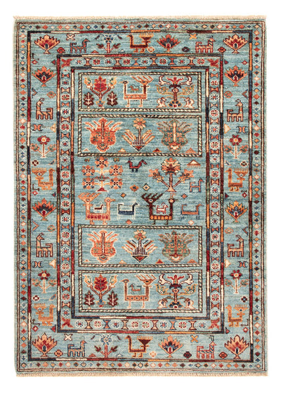 Ariana Teppich 84x115cm - Orientteppich - türkis