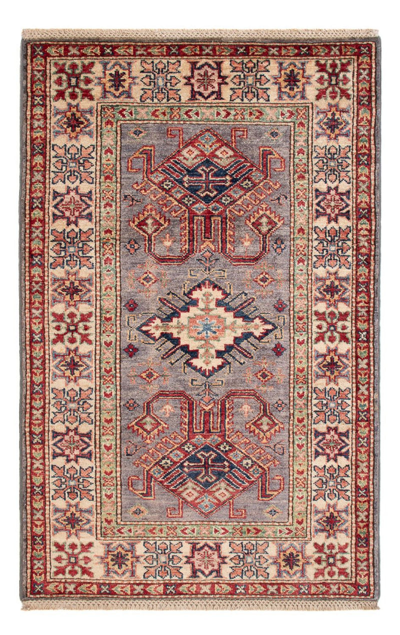 Kazak Teppich 81x122cm - Orientteppich - taupe