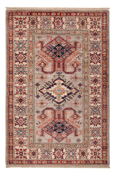 Kazak Teppich 81x121cm - Orientteppich - taupe