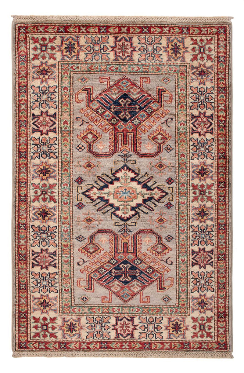 Kazak Teppich 81x121cm - Orientteppich - taupe