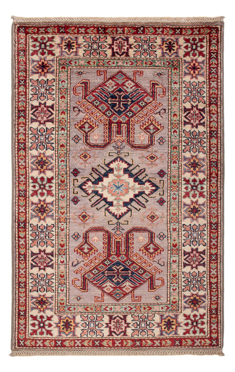 Kazak Teppich 80x124cm - Orientteppich - taupe