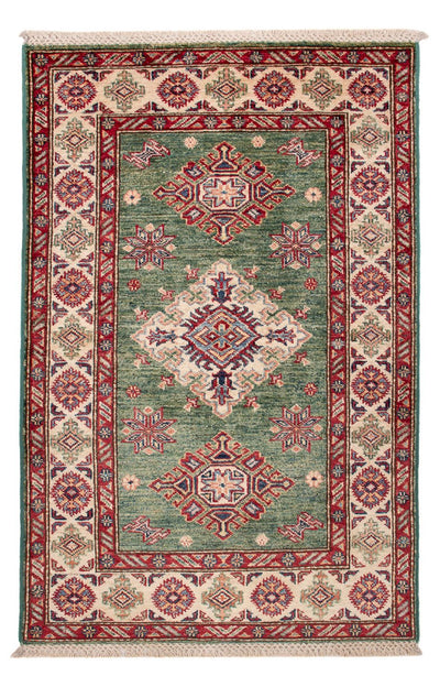 Kazak Teppich 79x121cm - Orientteppich - grün